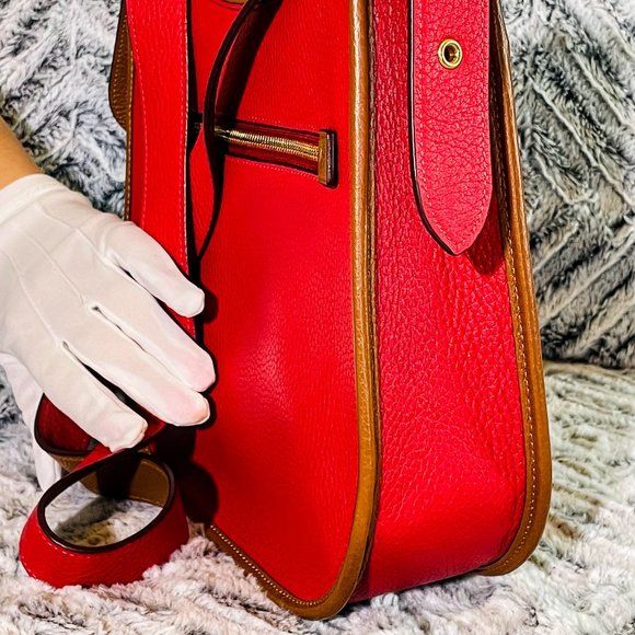 BNWT - COACH 1941 EMERY CROSSBODY IN BRASS/RED APPLE MULTI COLORBLOCK (688) - Picture 5 of 12